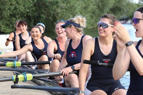 Women's rowing crew