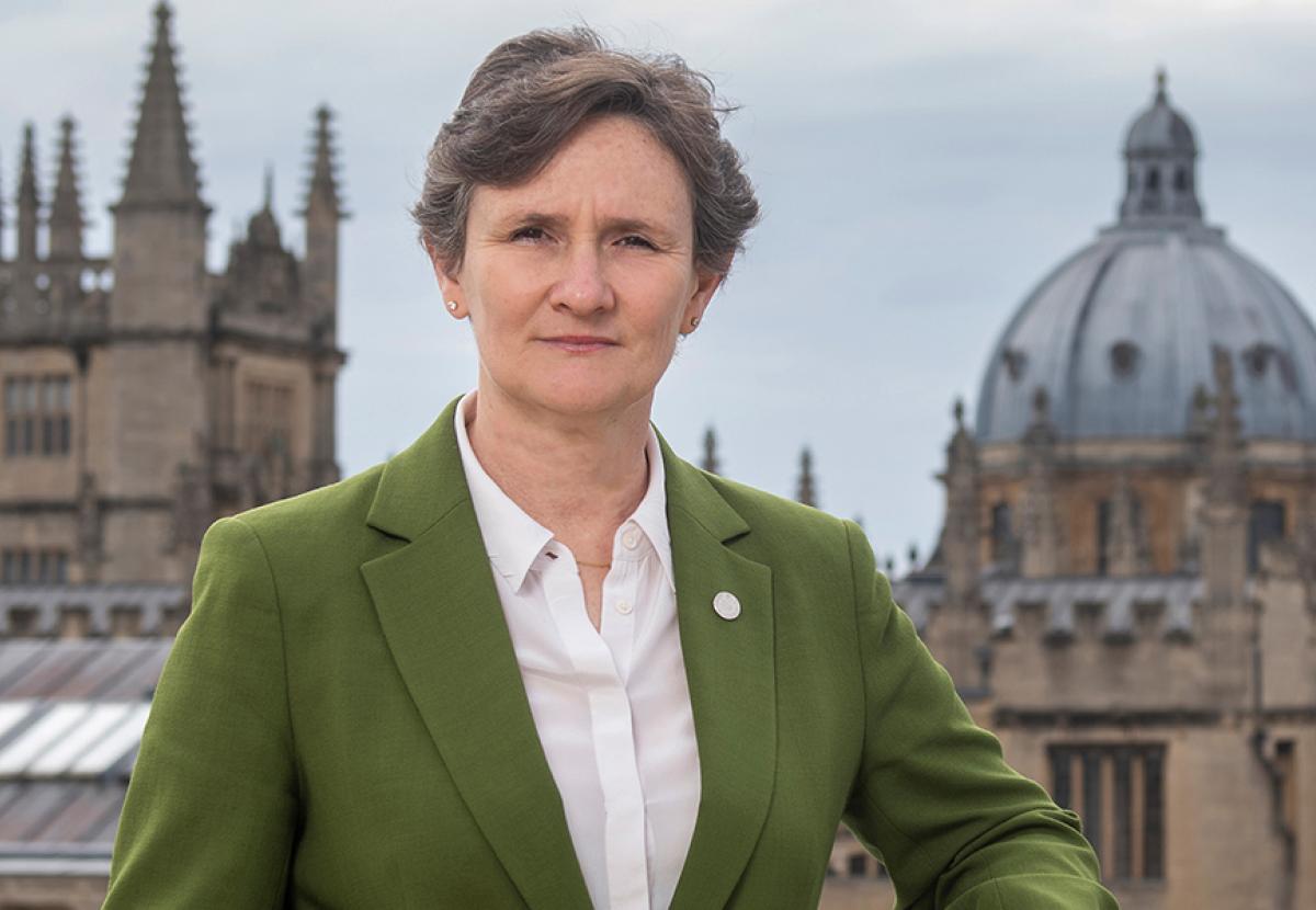 Professor Irene Tracey, Vice Chancellor. Photograph by John Cairns
