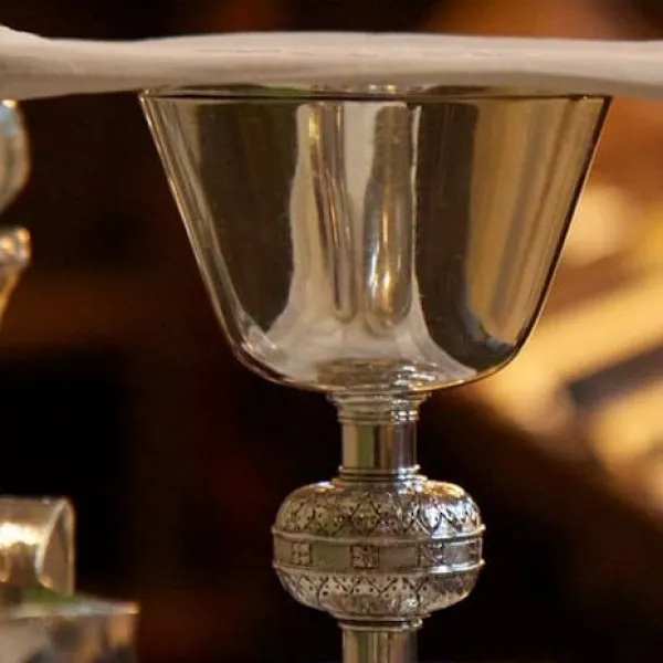 Chalice set in the Cathedral