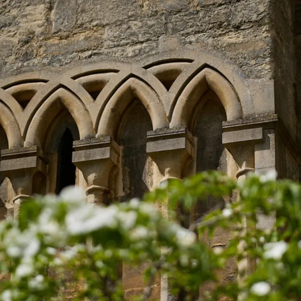 Detailing on the exterior of Christ Church Cathedral