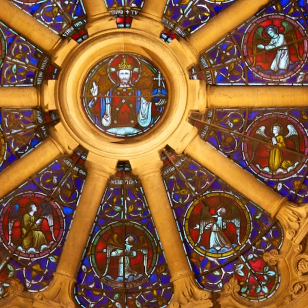 Stained glass in the Cathedral