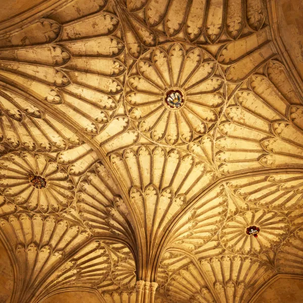 A vaulted ceiling at Christ Church