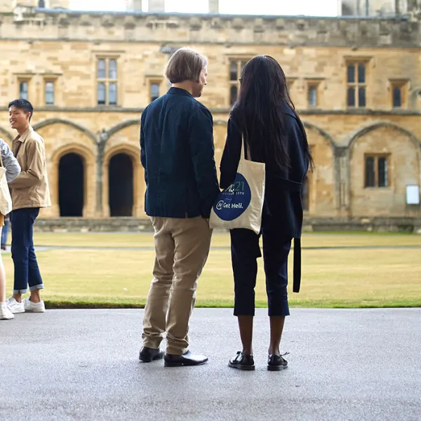 Prospective students visiting Christ Church