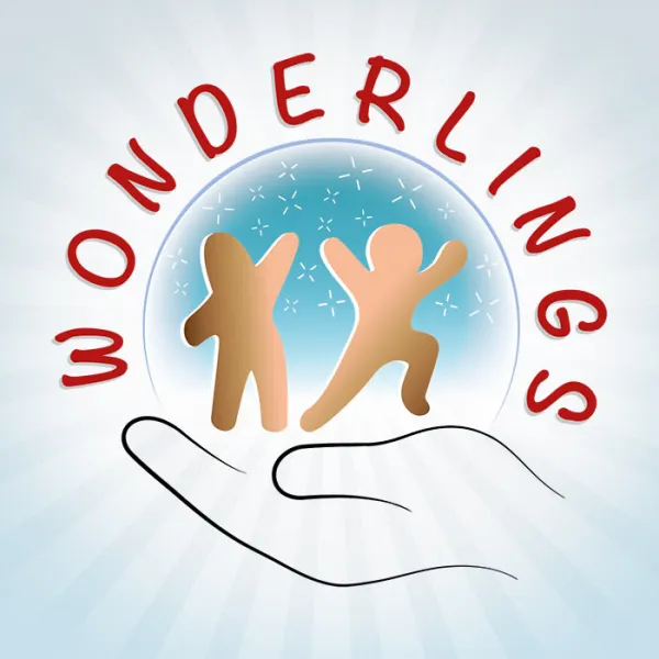 Wonderlings logo of a snowglobe