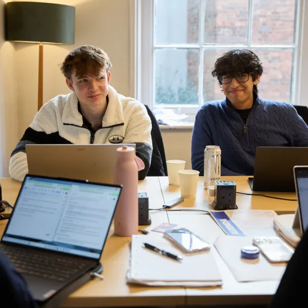 Students Working