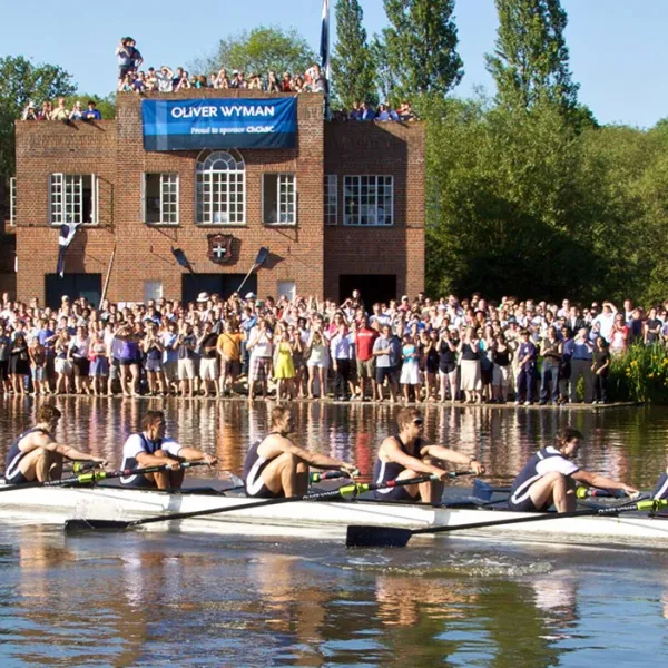 Christ Church crew during Summer Eights