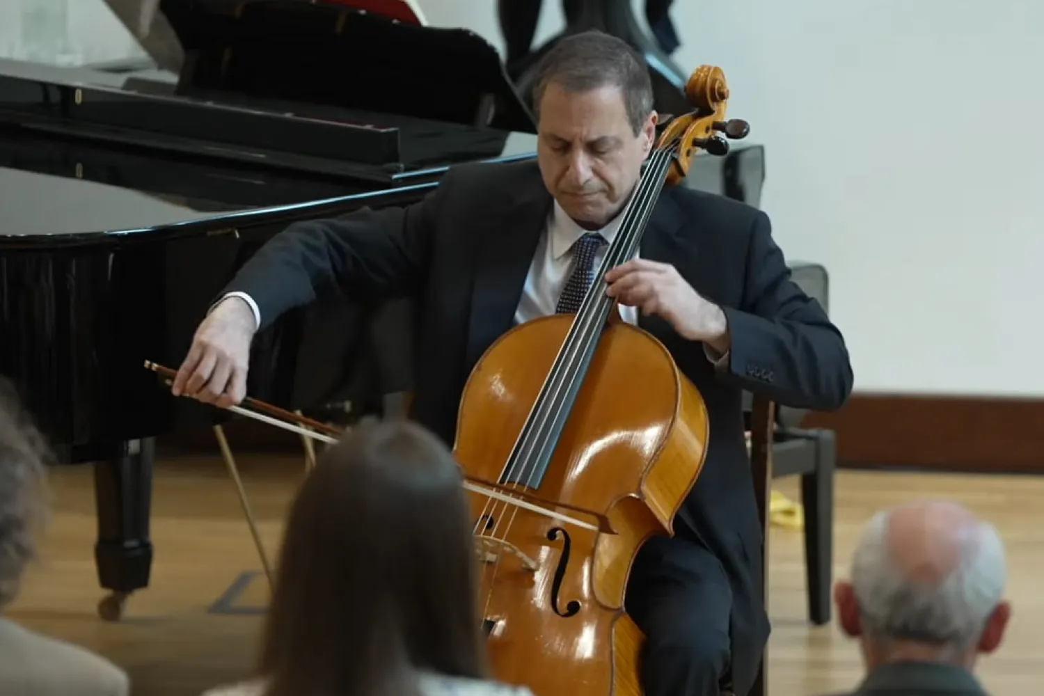 Cello player at the Peter Parsons Memorial