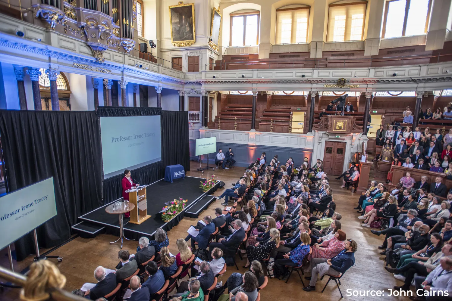 The Vice-Chancellor's Awards ceremony in the Sheldonian Theatre