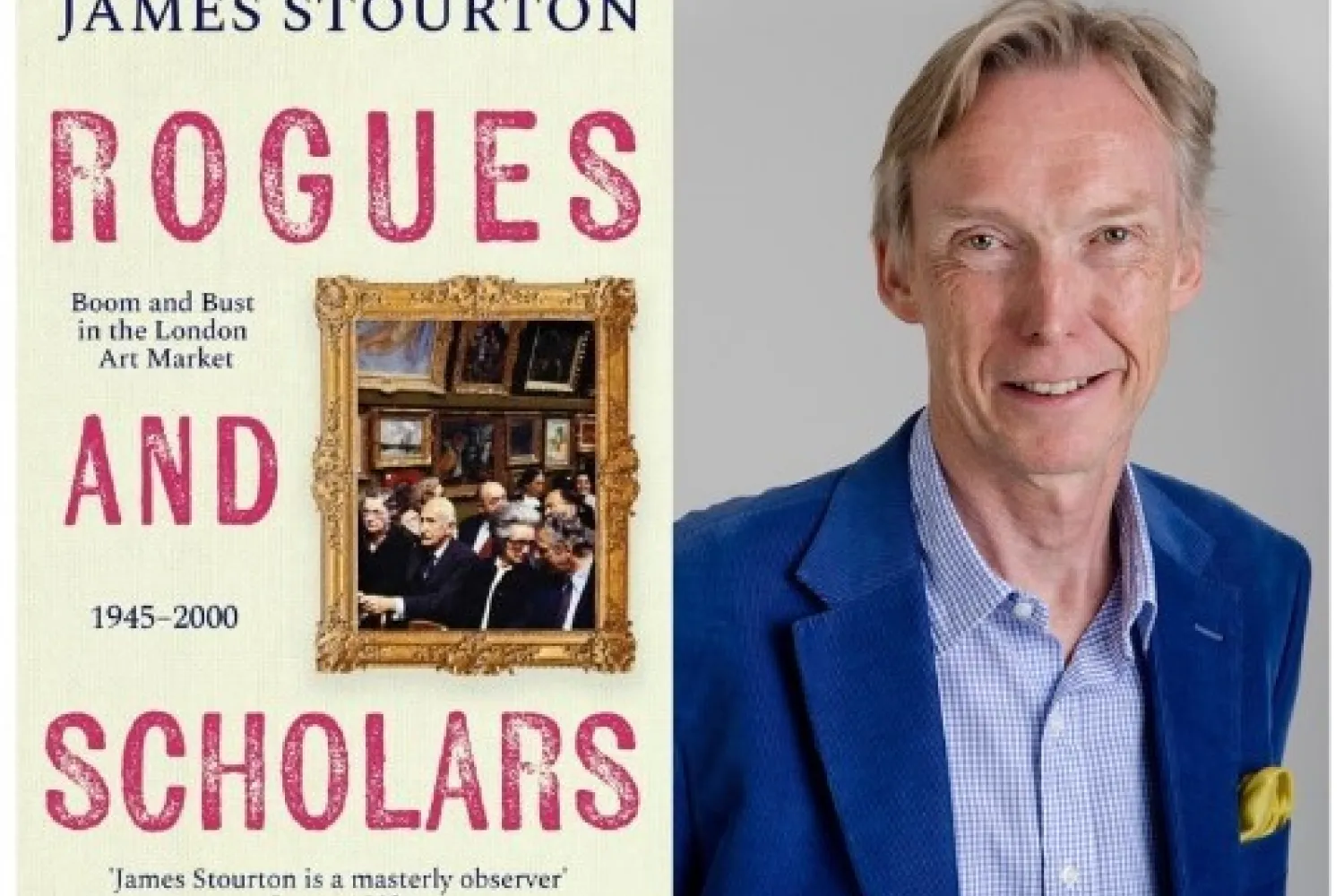 Flyer for James Stourton talk