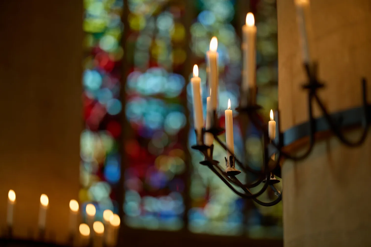 Candles in the cathedral