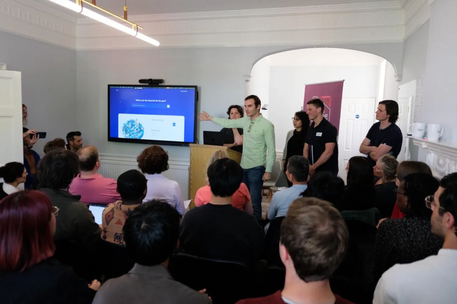 Participants in the Oxford Edge Hackathon
