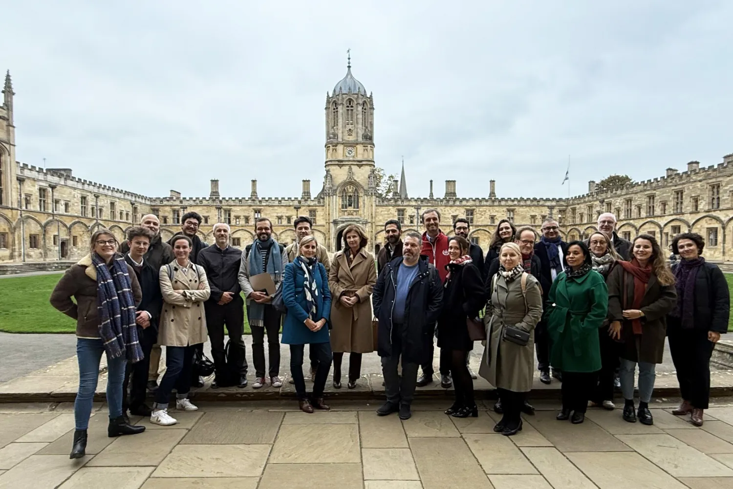 The French Ambassador visiting Christ Church