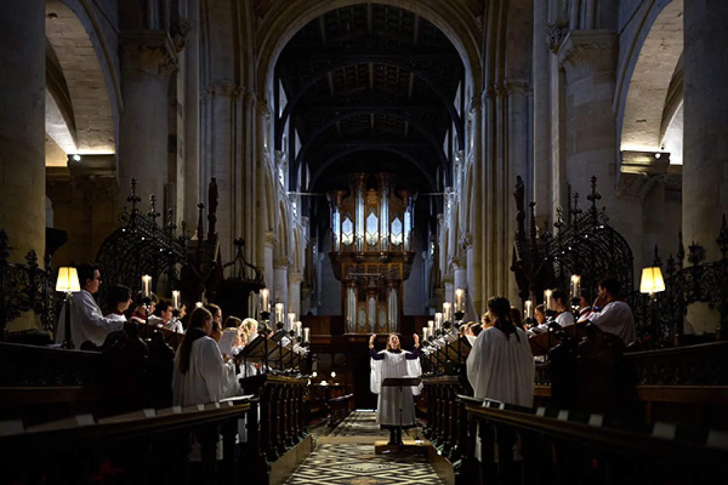 Frideswide voices performing in the Cathedral