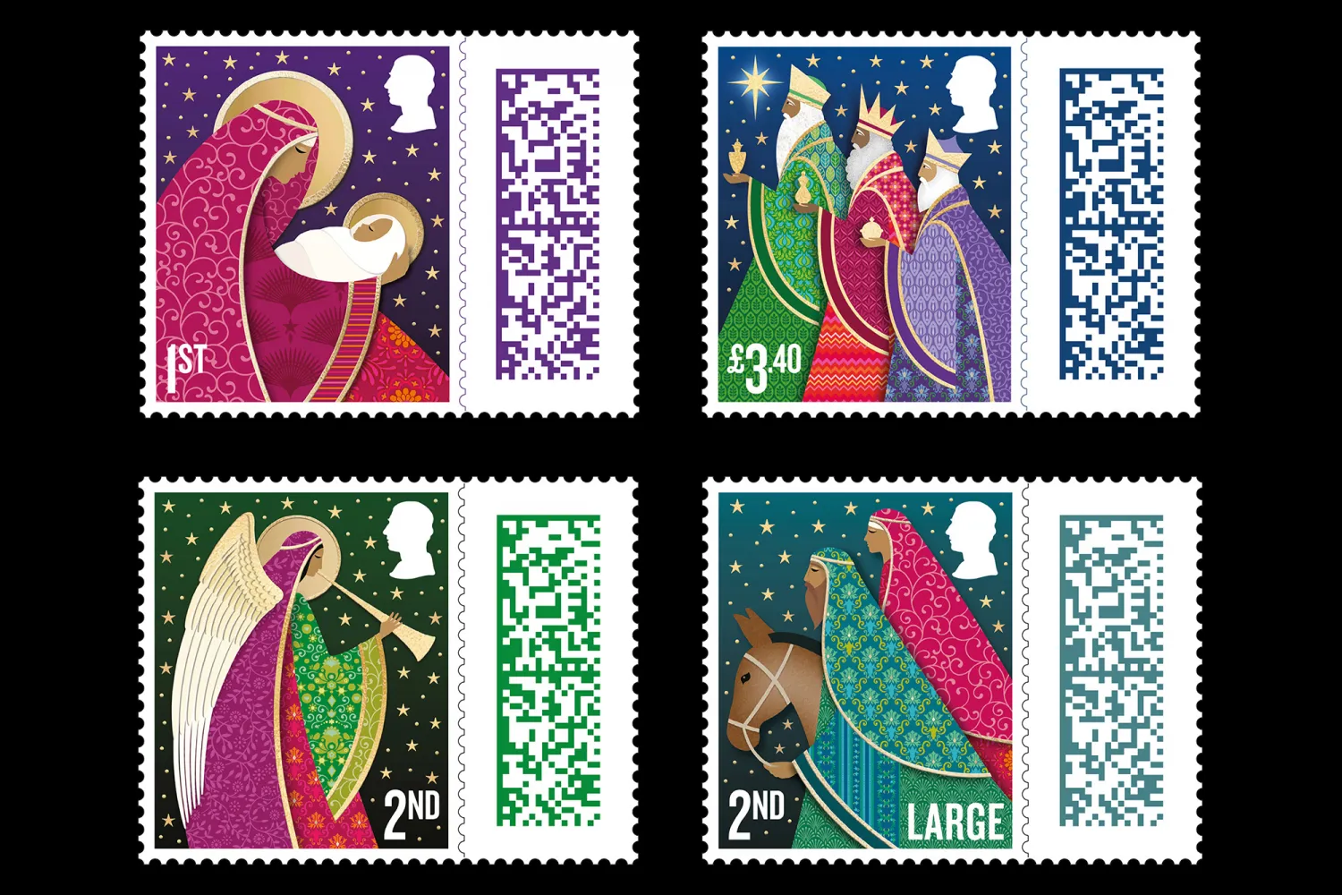 Royal Mail 2025 Christmas stamps