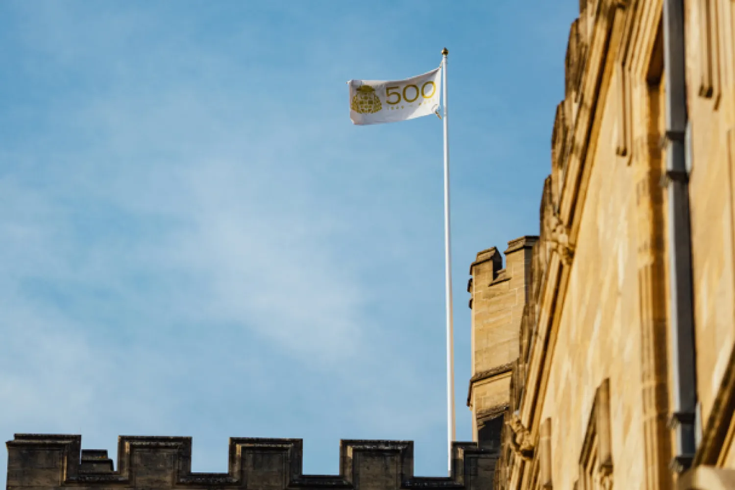 Christ Church 500th Anniversary flag