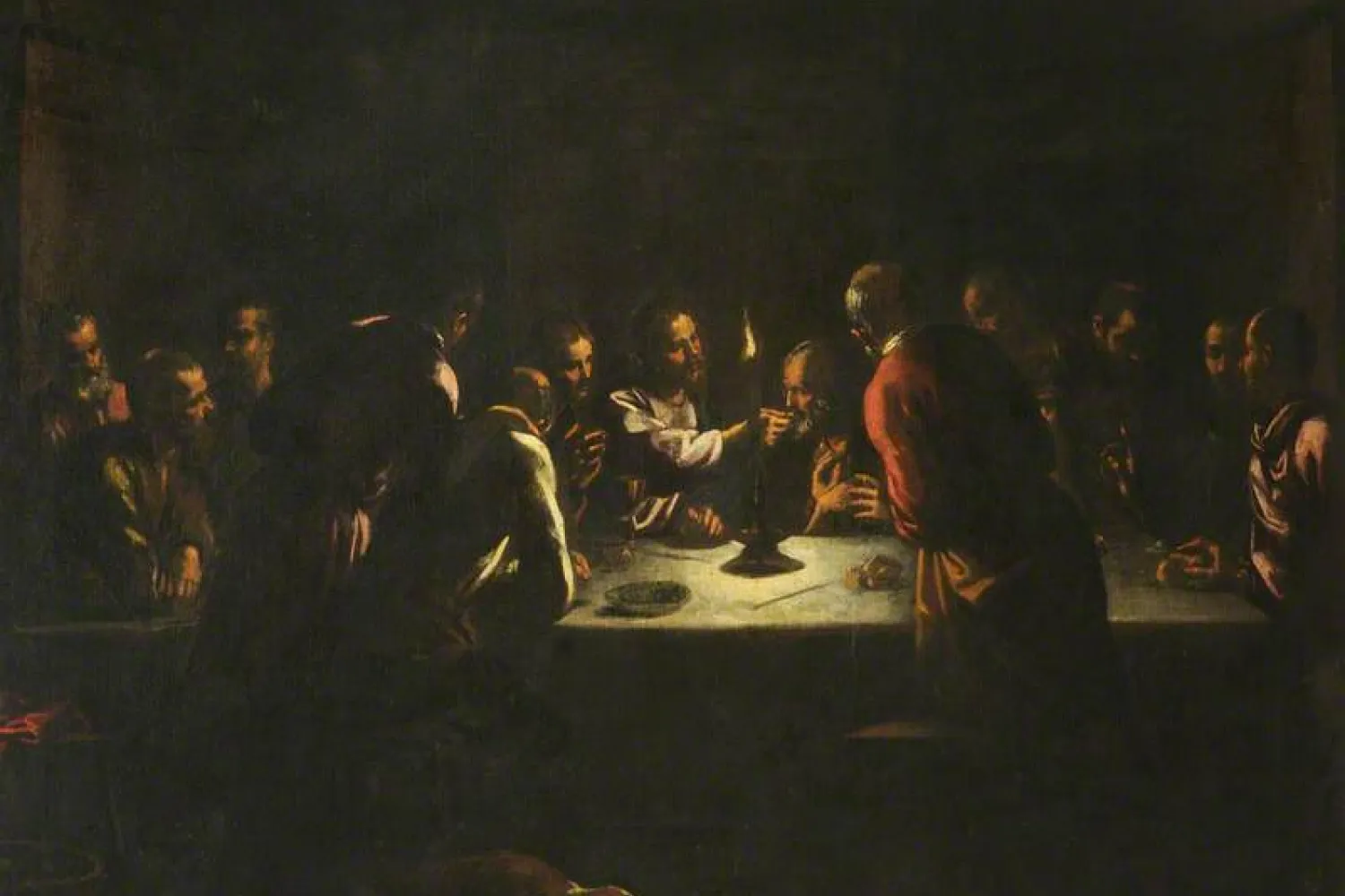 The Last Supper; a Night Piece Italian (Venetian) School Christ Church, University of Oxford  Image credit: Christ Church, University of Oxford