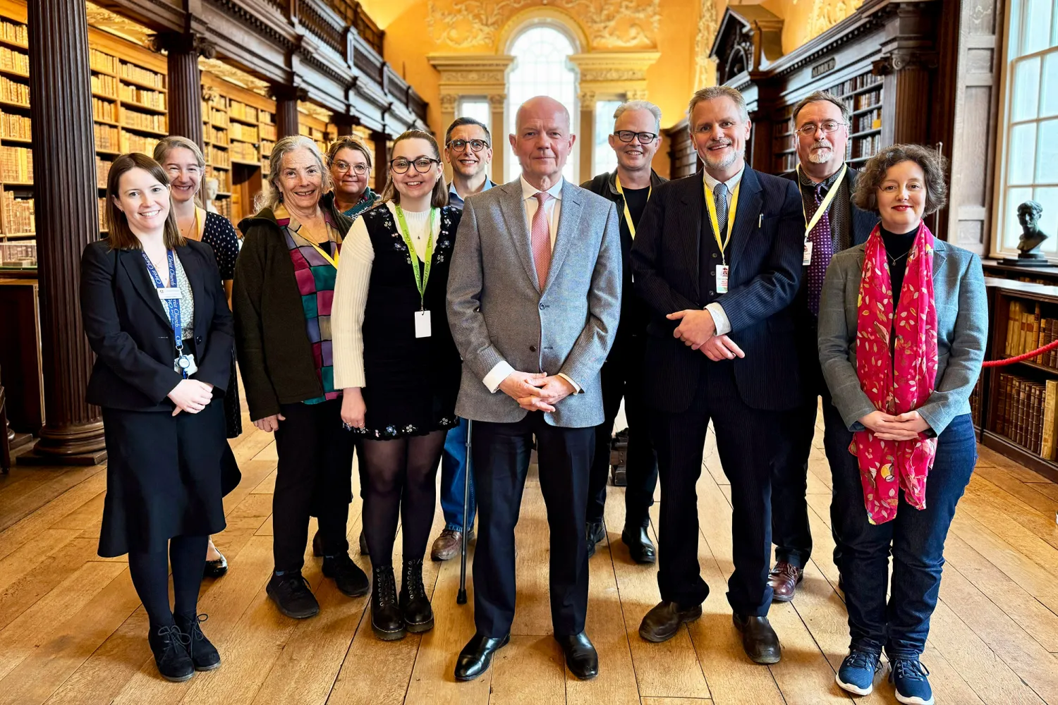 Oxford Chancellor Lord Hague with the speakers of the 2026 Special Interest Event