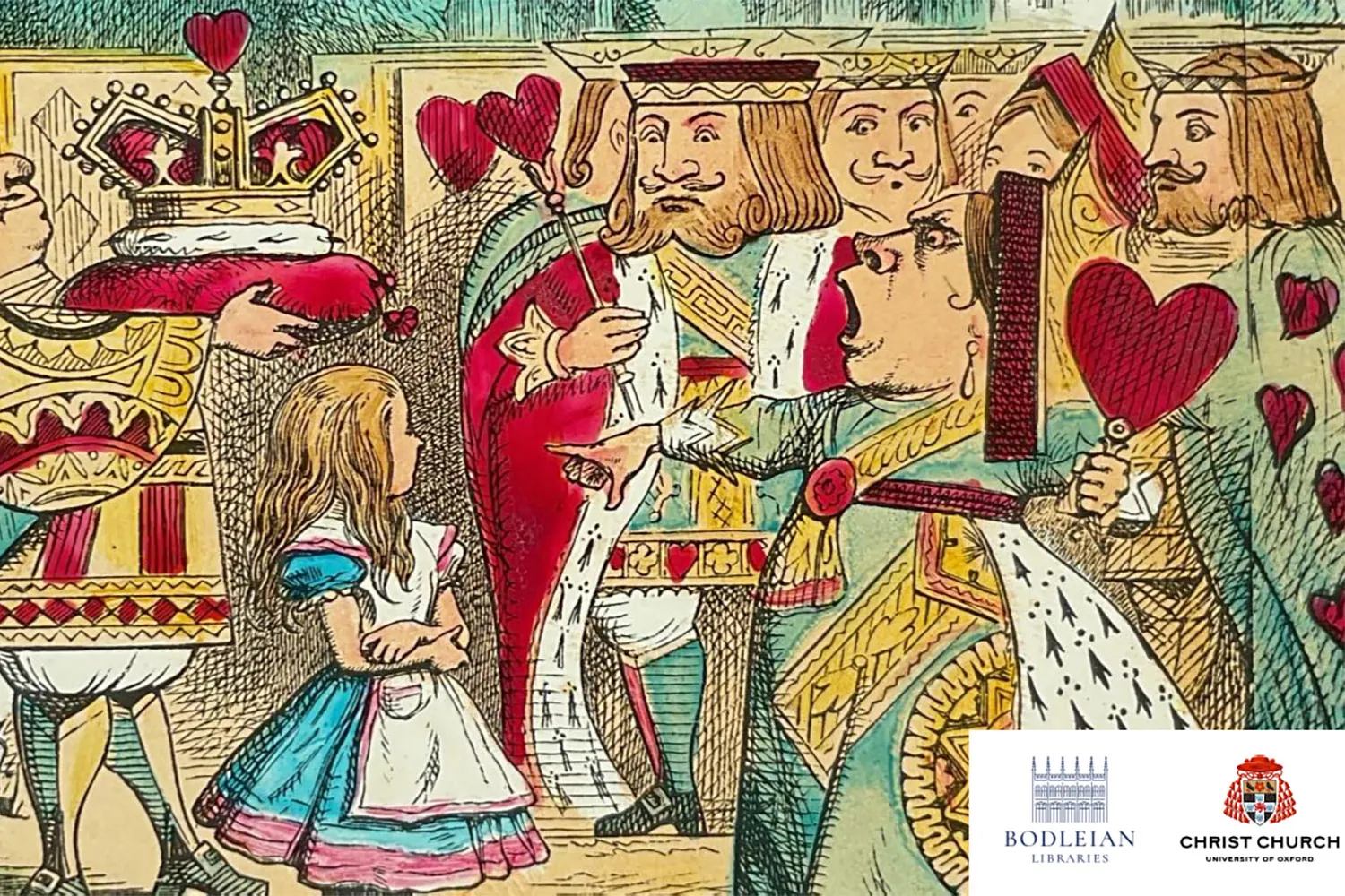 Detail of an illustration from Alice's Adventures in Wonderland