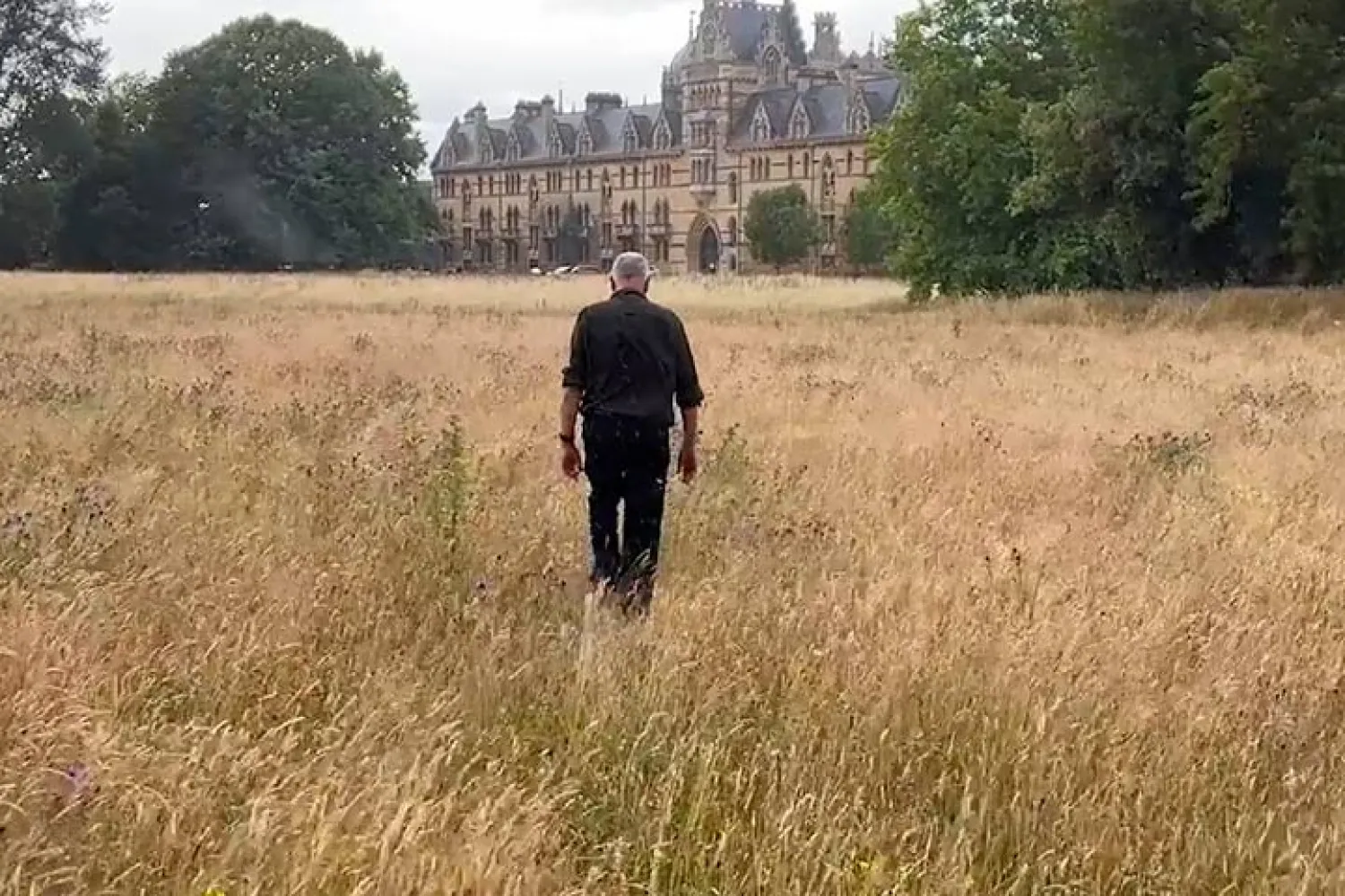 John James, Head Gardener at Christ Church