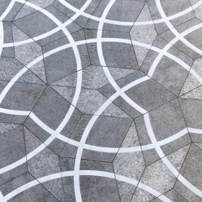 Penrose tiling outside the Mathematics Institute