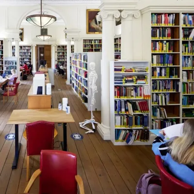 A library at Christ Church