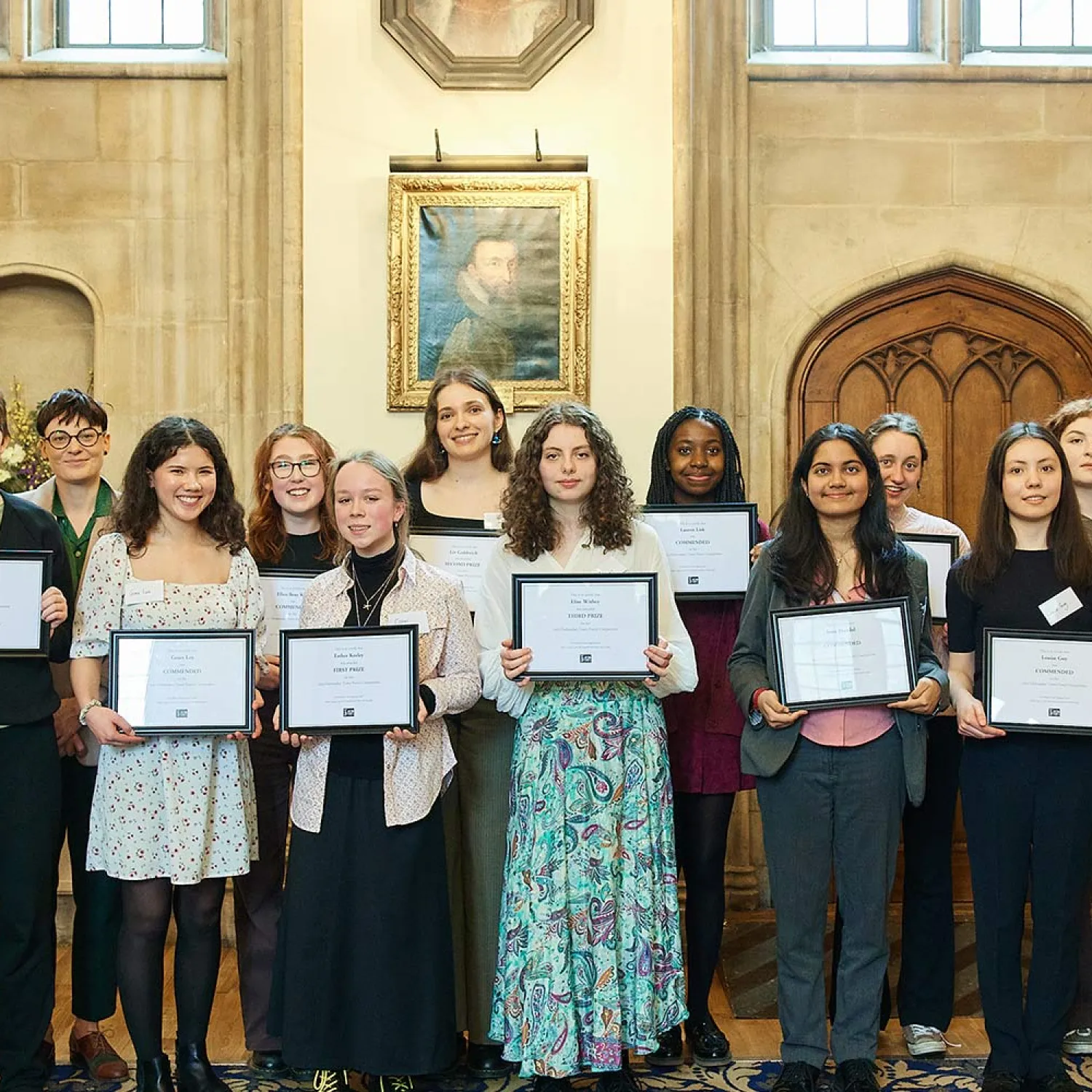 Winners and Judges of the 2023 Tower Poetry Competition