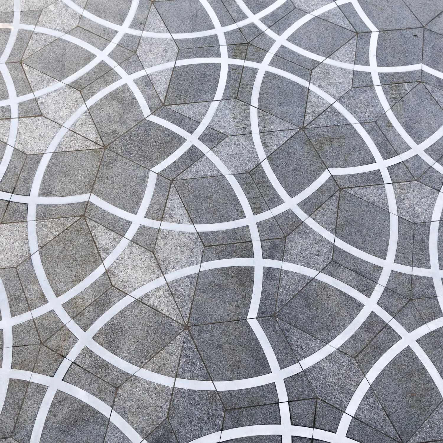 Penrose tiling outside the Mathematics Institute