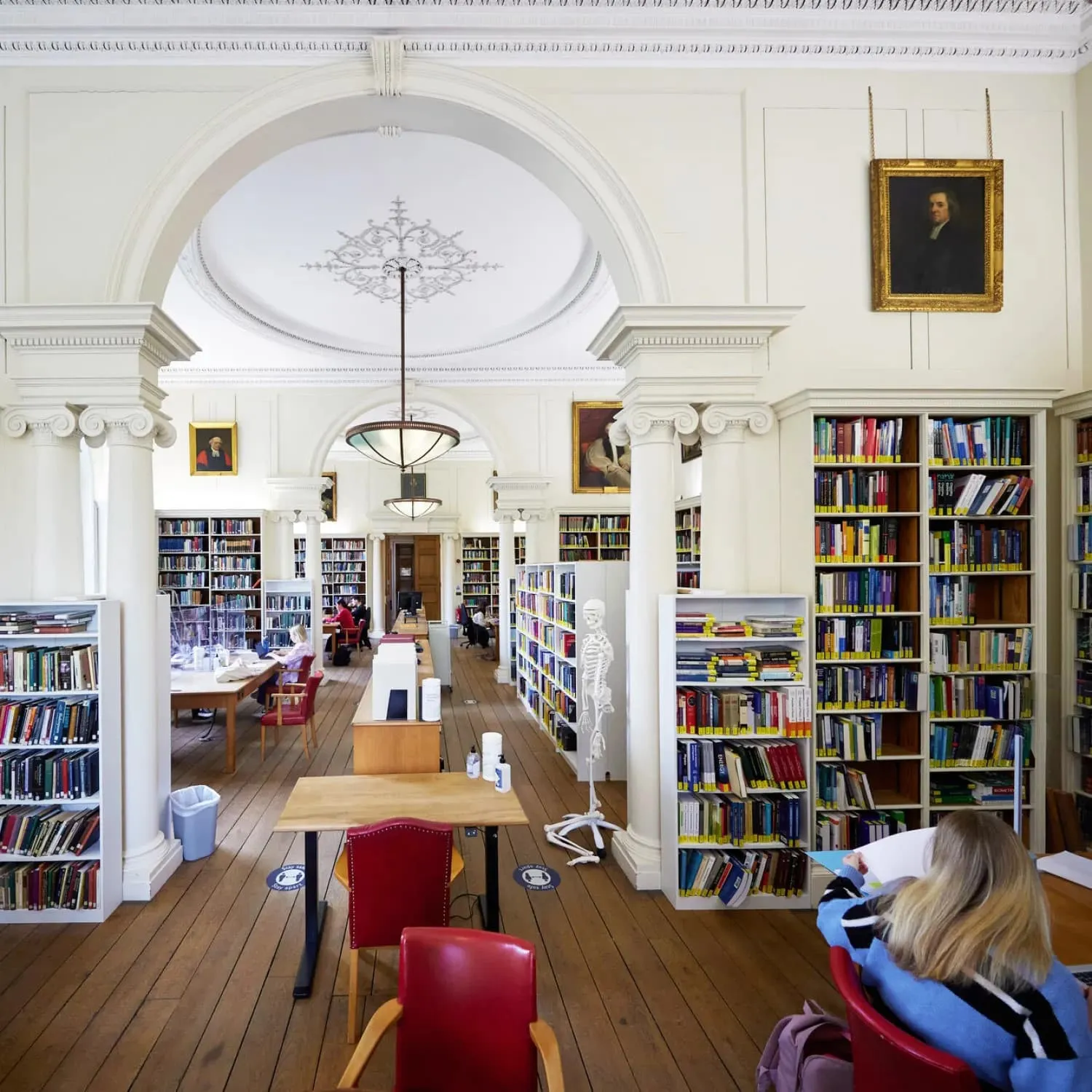 A library at Christ Church