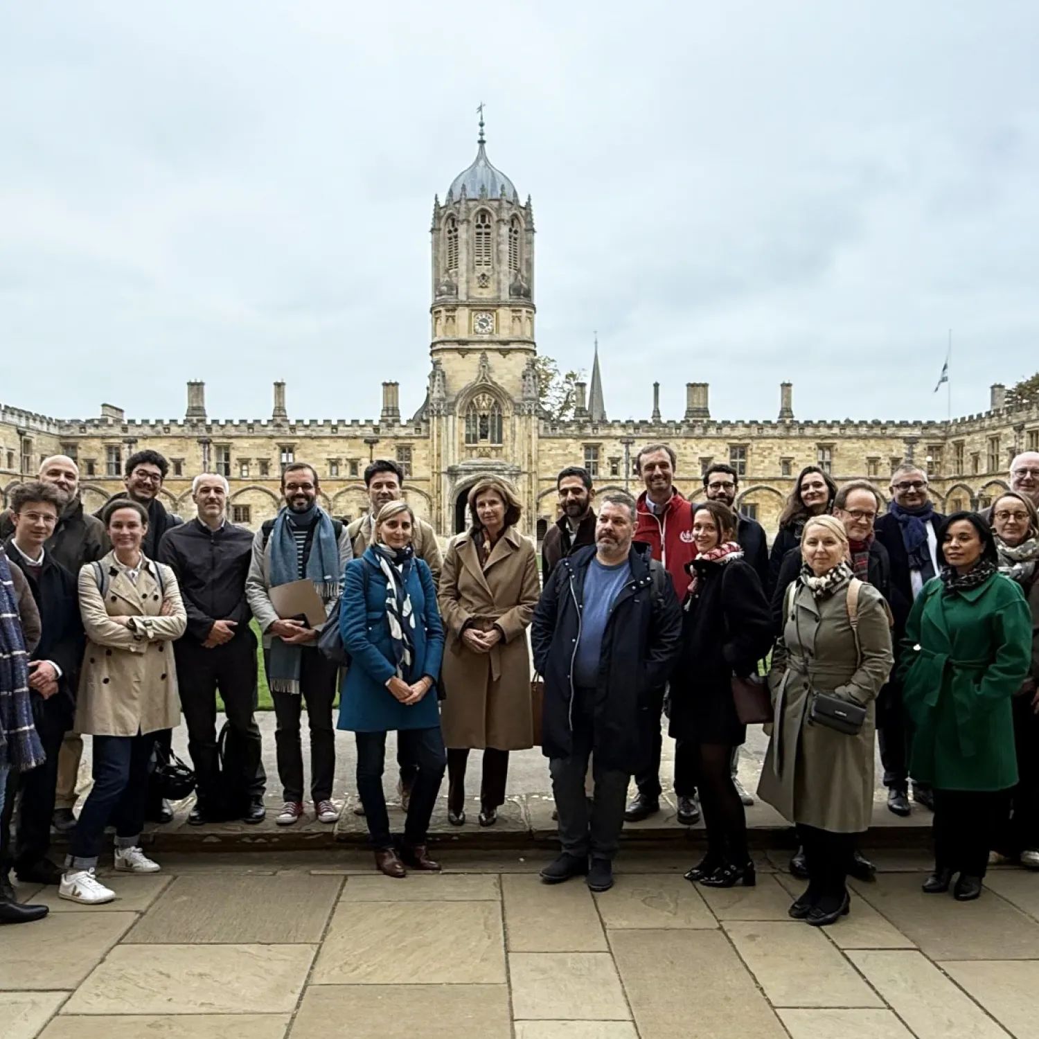 The French Ambassador visiting Christ Church