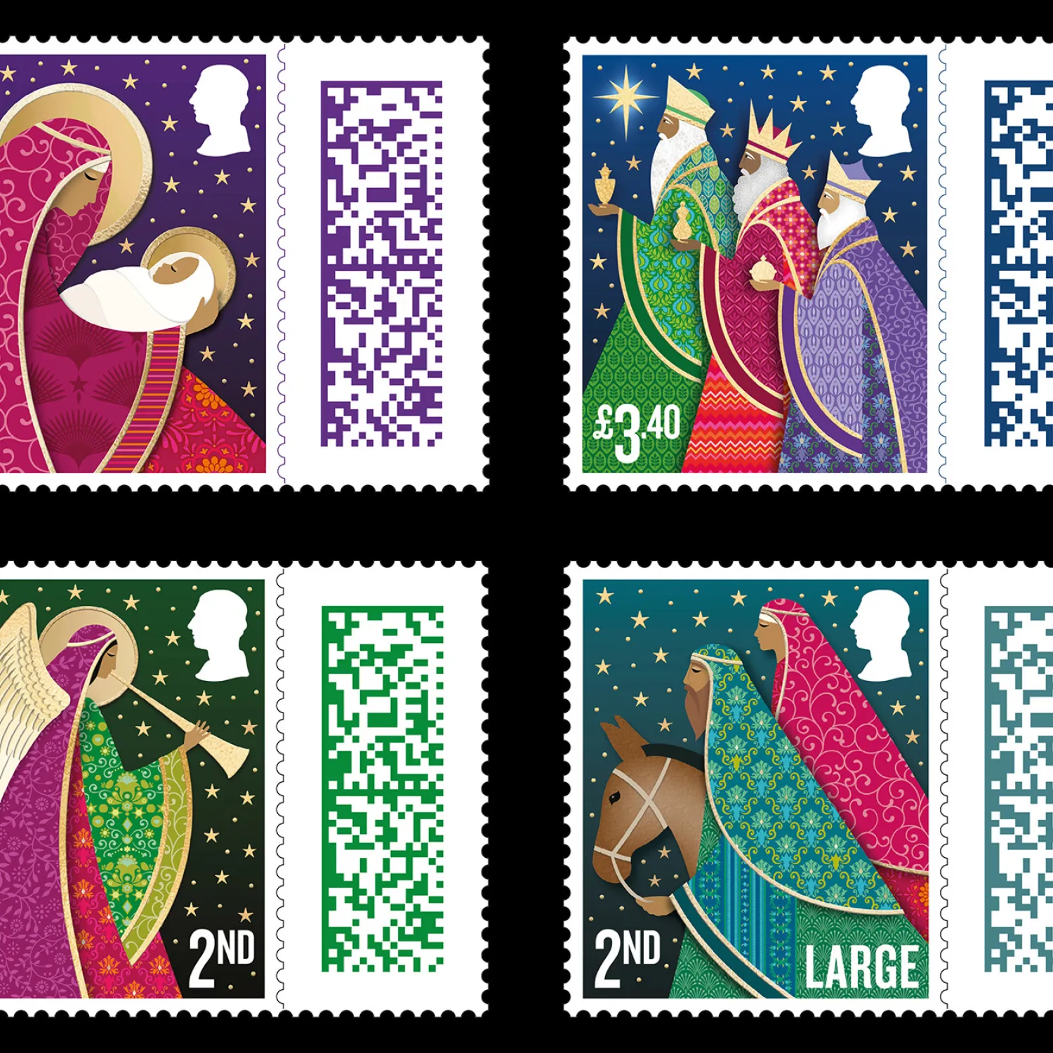 Royal Mail 2025 Christmas stamps