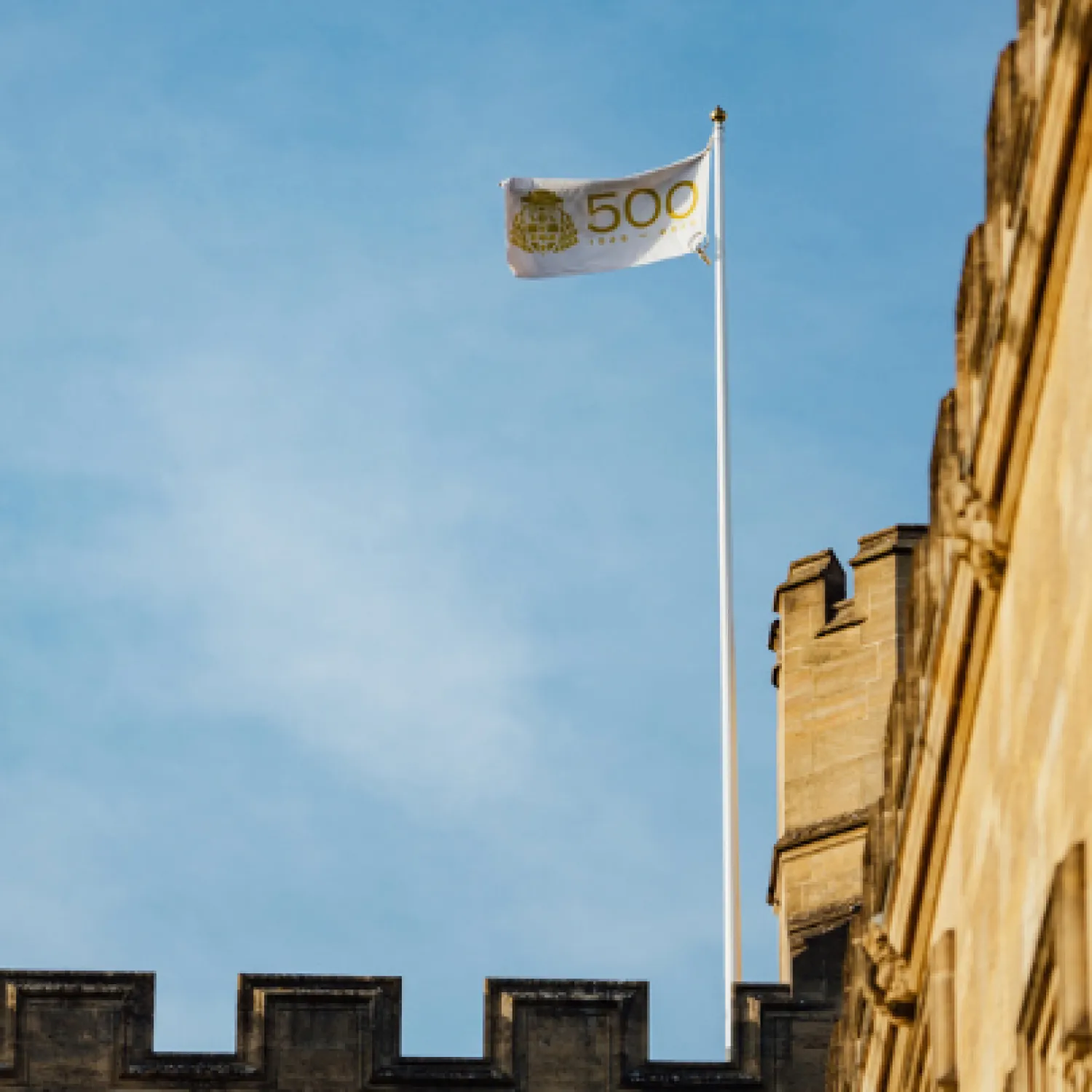 Christ Church 500th Anniversary flag