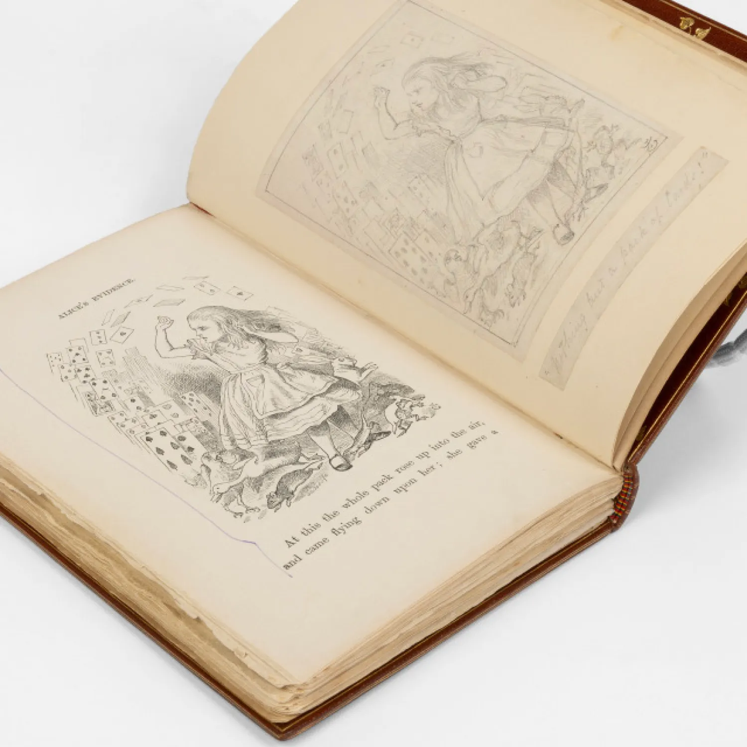 Carroll's copy of Alice in Wonderland