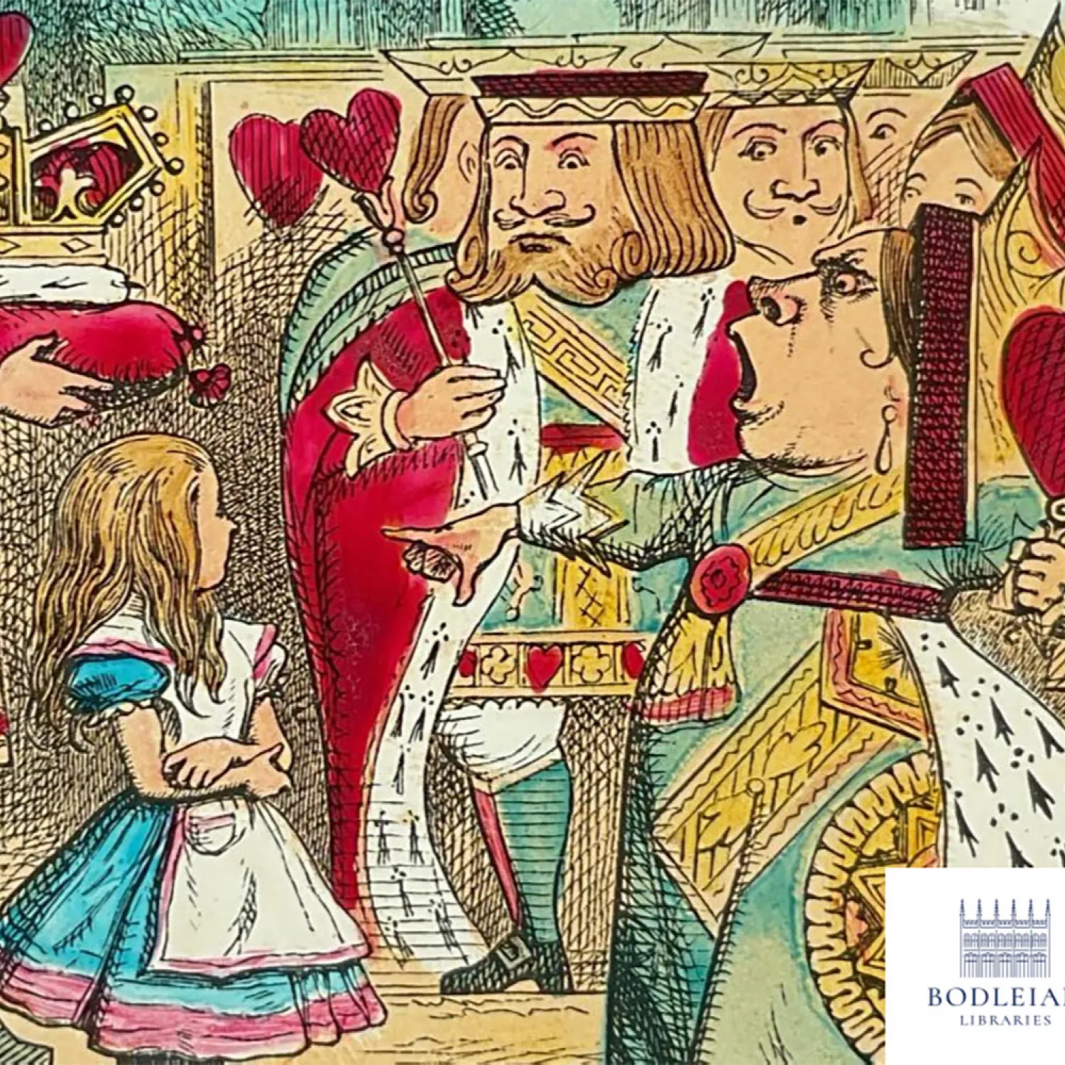 Detail of an illustration from Alice's Adventures in Wonderland