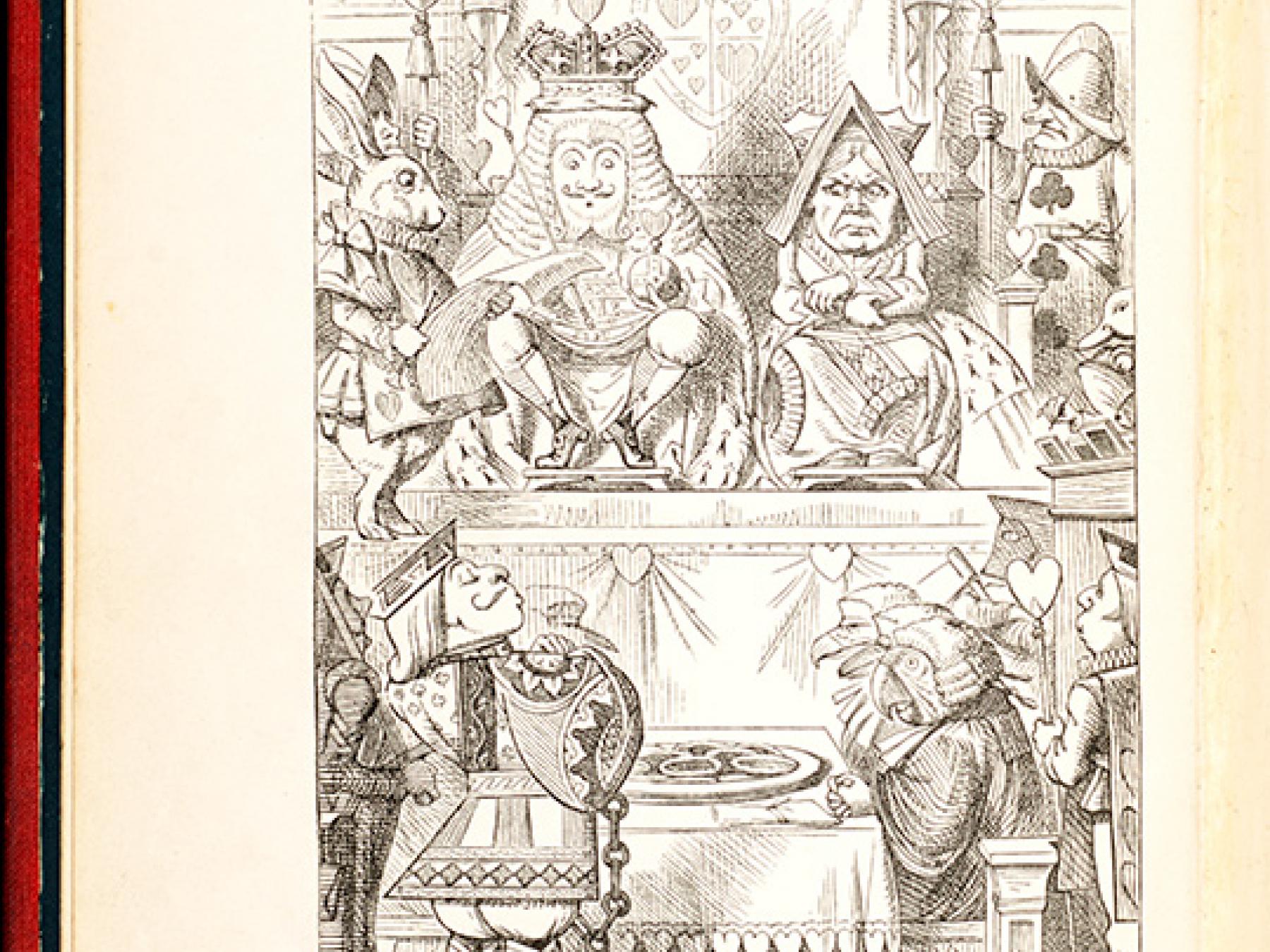 Frontispiece to Alice’s Adventures in Wonderland, 1866