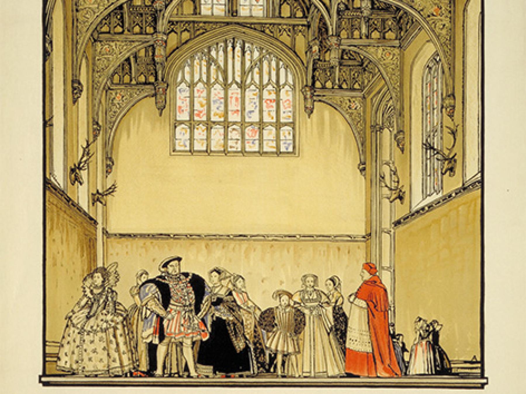 Hampton Court Palace, 1928 © TfL from the London Transport Museum collection 
