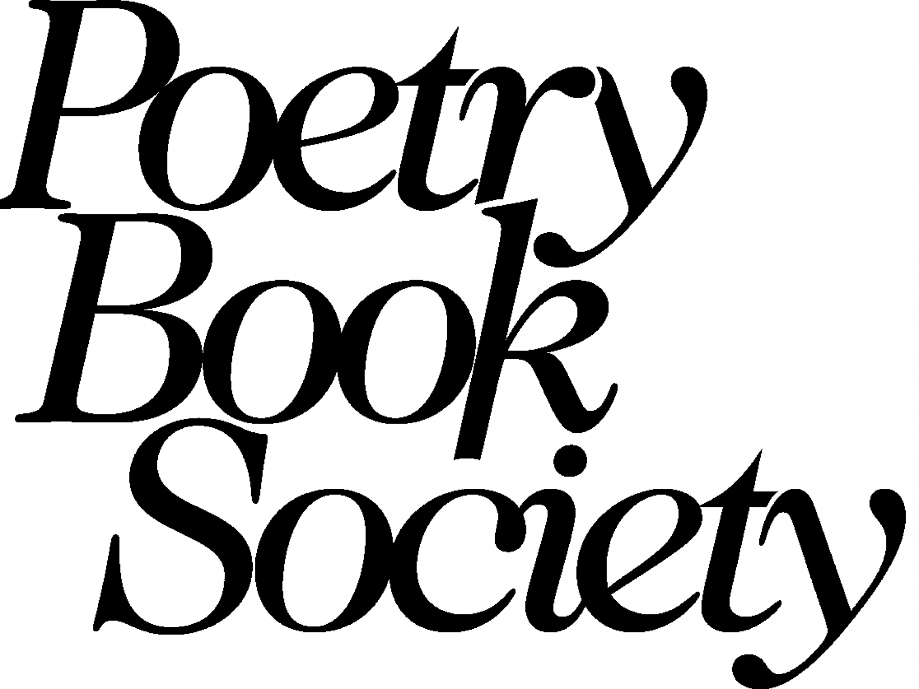 Poetry Book Society logo, featuring black text